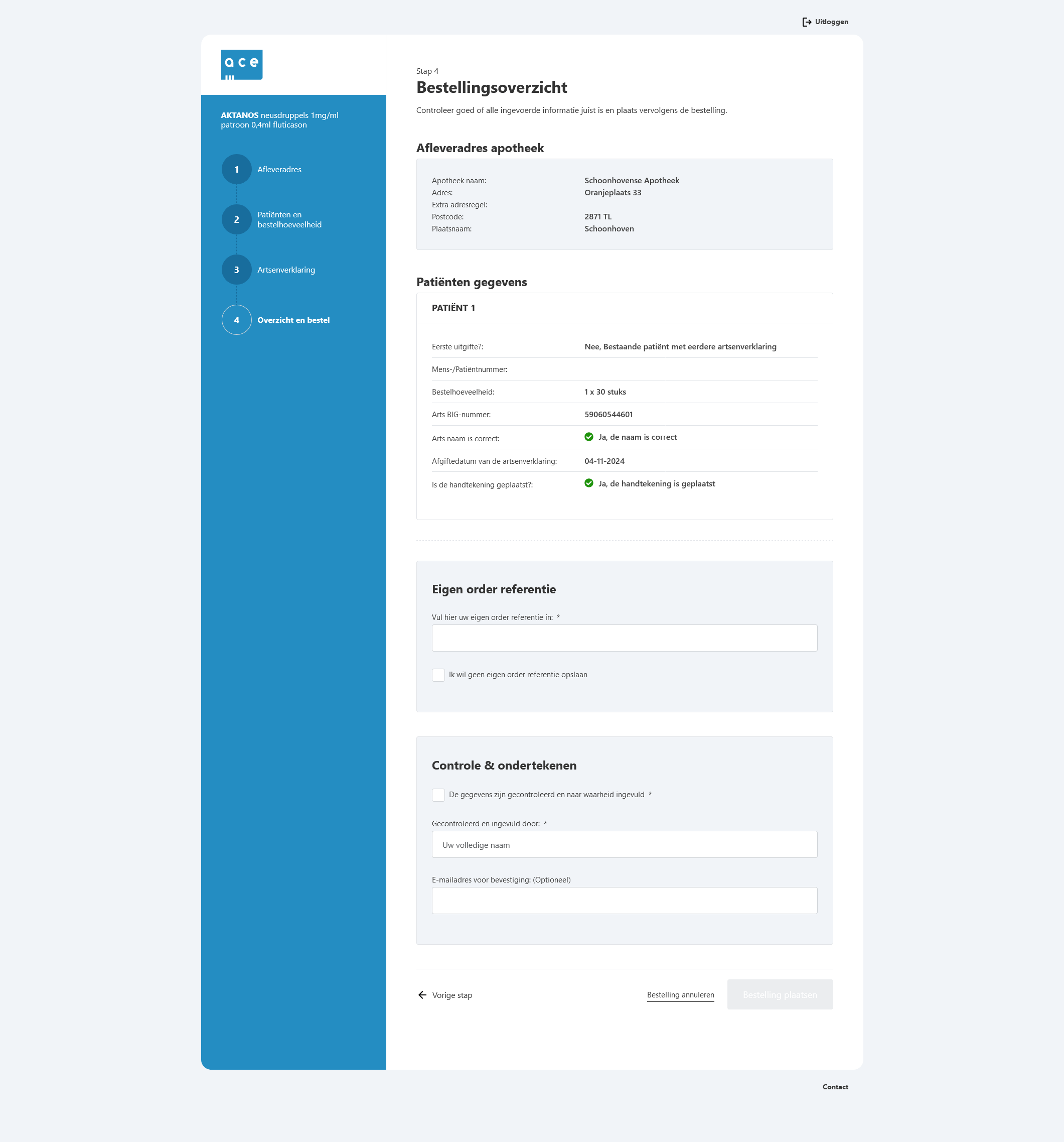 Ace Pharmaceuticals intro